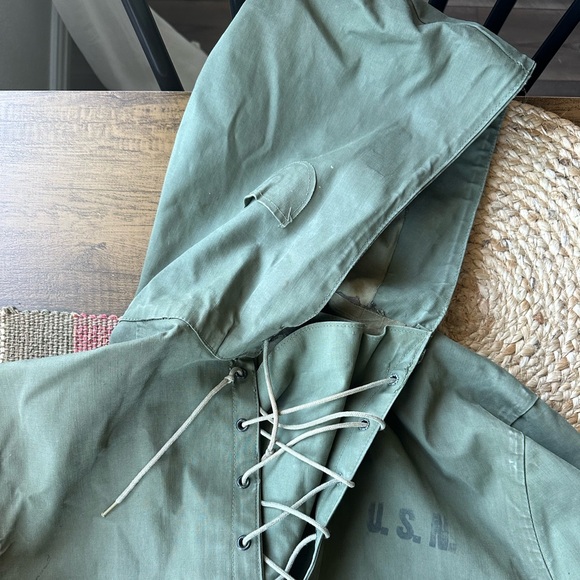 RARE WWII US Navy Department Contract NXSX 55552 USN Deck Jacket - Picture 7 of 10